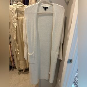 ASOS white cardigan sweater XS